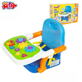英纷 婴儿宝宝餐桌椅便携餐座椅 儿童益智学习桌玩具0-1岁