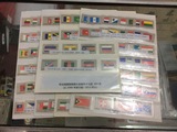 Q2747联合国1980-2014会员国国旗1-17组大全套外国邮票1125