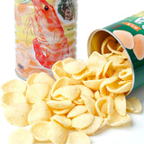 泰国进口零食特产马努拉虾片芥末香酥原味虾饼90g办公室零食纯鲜