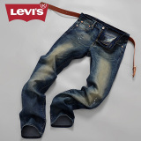 2015新款冬季levis李维斯男士弹力修身小直筒牛仔裤男青年长裤子