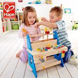 德国Hape工作台工具台拆装益智玩具 三岁男童生日礼物3-5岁男宝宝