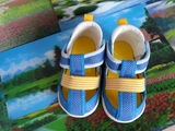 日本新款镂空COMBI康贝男童女童机能网布透气学步鞋儿童矫正凉鞋
