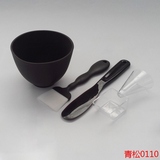 包邮出口日韩DIY面膜碗套装四件套硅胶面膜碗棒刷自制做面膜工具