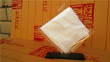 高档亚克力纸巾插餐桌抽纸巾架餐巾纸盒西餐厅创意纸巾盒餐巾纸盒