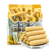 台湾进口膨化食品 ABC牌蒟蒻糙米卷180g 谷物能量棒 营养早餐谷物