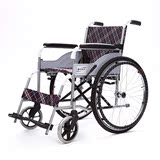 互邦轮椅HBG25折叠轻便 便携式大轮老人轮椅车老年代步车四轮免邮