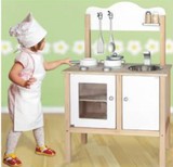 白色小厨房  过家家玩具 角色扮演 厨房套装 幼儿园玩具 儿童玩具