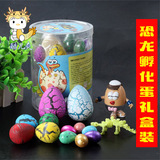 儿童新年礼物变形恐龙蛋复活孵化蛋泡水膨胀模型玩具大中小蛋混装