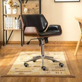 2016特价北欧家用办公椅实木时尚升降皮艺旋转老板椅子组装电脑椅