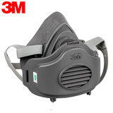 3M3200配3744防尘工业粉尘 防毒面具 活性炭 电焊面罩 防油烟口罩