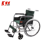 舒适康手动轮椅车SLM-80铝合金轮椅折叠轻便老人代步充气正品包GX