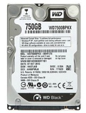 WD/西部数据 WD7500BPKX 750G 7200转16M SATA6 笔记本硬盘