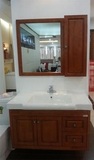 惠达组合洗脸洗手盆池洗漱台卫生间卫浴镜子实木浴室柜HDFL155-07