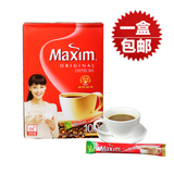 韩国进口咖啡 红麦馨咖啡 Maxim 速溶咖啡3合1 原味咖啡100条