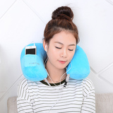 纳彩 U型充气枕飞机旅行三宝三件套u形枕头户外旅游颈椎护颈枕