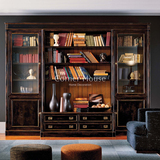 Corner House|高端定制家具|欧式法式美式新古典实木大型组合书柜