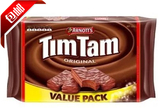 包邮现货 澳洲TimTam 雅乐思经典巧克力原味夹心饼干330g 大包装