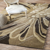 高端手工腈纶地毯客厅简约现代欧式长方形床边满铺家用出口可定做