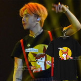 BIGBANG MADE专辑首尔演唱会GD权志龙同款T恤打歌男女短袖应援服