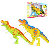 岁以上男孩儿童玩具仿真侏罗纪霸王龙套装电动遥控恐龙玩具模型三