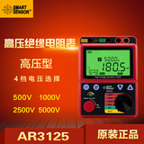 香港希玛 高压兆欧表 AR3125 绝缘电阻测试仪 高阻计0.0~1000GΩ