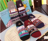 韩国秋冬季防滑加厚保暖早教袜子 船袜 男士 地毯袜套 成人地板袜