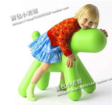 现货P*北欧抽象宝宝儿童房装饰椅可爱小狗造型凳子卡通狗狗椅潮