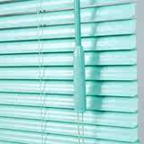 定制高档百叶窗帘卷帘铝合金遮光S型PVC厨房卧室卫生间可做免打孔