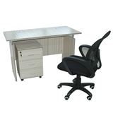 现代办公家具办公桌时尚简约员工桌单人职员桌椅 电脑桌带柜子