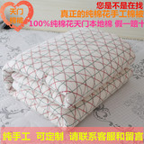 传统手工棉被棉絮床垫褥子单双人1-14斤纯棉花被子床褥加厚保暖