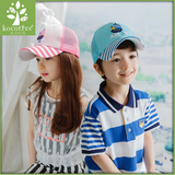 韩国kk树儿童凉帽男童帽子夏天女鸭舌帽2-4-8岁小孩防晒遮阳帽潮