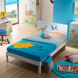 儿童床男孩现代简约女孩单人床组合床1.5米多功能储物床汤米妮琪
