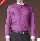 5QZC0023Y 玫红 利郎男装专柜正品2015秋季商务正统长袖衬衫
