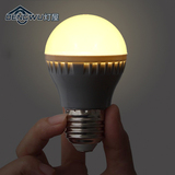 创意个性3瓦节能灯泡 E27球泡灯大螺旋口灯泡3W LED G45 黄光球泡