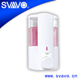 svavo洗手卫生间挂墙壁手动皂液器 洗手液盒瓶手按出液器v-5101