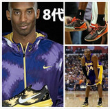 美国代购春夏款耐克Nike Kobe8 System科比8代篮球鞋透气低帮男鞋