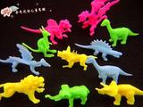 侏罗纪公园 小恐龙野生动物农场模型套装玩具小孩过家家仿真玩偶