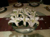 北京国贸花店鲜花白百合餐桌花桌花会议签到婚礼婚庆活动策划宴会