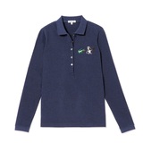 日本官网正品Lacoste2015限量版女款长袖T恤