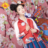 密扇2016春季新款设计师女装中国风印花复古棒球服民族风短外套