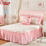 韩版全棉床罩纯棉床裙单件1.8m床双人床罩2米单件席梦思床单床套