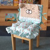 乐宝贝卡通全棉儿童专用幼儿园宝宝小椅子椅垫坐垫