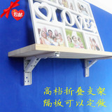 加厚弹簧折叠三角支架上墙置物架隔板托架壁挂桌支撑架伸缩活动架