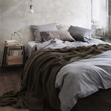 无印良品超柔软毛毯纯色素色休闲毯子秋冬季午睡空调毯法兰绒盖毯