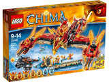 乐高LEGO70146Chima气功传奇 烈焰凤凰飞天神殿 儿童智益积木玩具