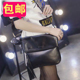 女士包包2016新款韩版简约流苏斜跨女包学院风单肩斜挎包小方包