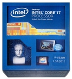 Intel/英特尔 I7 5820K 3.3G主频 六核十二线程支持X99 全国联保