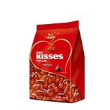 kisses好时巧克力牛奶巧克力袋装500g小辫子结婚庆散装喜糖果年货
