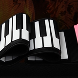 MIDI智能成人电子琴手卷钢琴88键加厚专业版折叠便携式软练习键盘