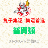 佳速集货上海到台灣專線快递集運轉運 黑貓宅急便1-3KG 兔子集運